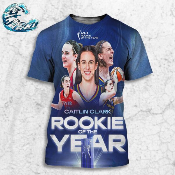 2024 WNBA KIA Rookie Of The Year Is Caitlin Clark All Over Print Shirt