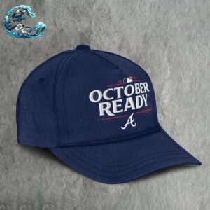 Atlanta Braves October Ready 2024 MLB Postseason Locker Room Snapback Hat Classic Cap