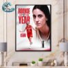 2024 WNBA KIA Rookie Of The Year Is Caitlin Clark Home Decor Poster Canvas