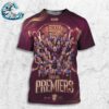 Official Brisbane Lions 2024 AFL Australian Football League Premiers All Over Print Shirt