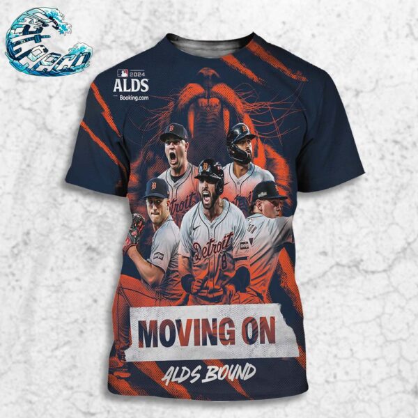 Congrats Detroit Tiger Moving On ALDS Bound MLB 2024 All Over Print Shirt