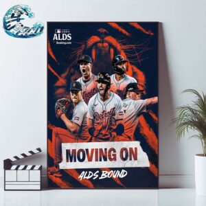 Congrats Detroit Tiger Moving On ALDS Bound MLB 2024 Home Decor Poster Canvas