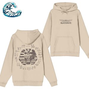 Iron Maiden Powerslave Sand Celebrate The 40th Anniversary Hoodie T-Shirt