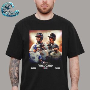 MLB 2024 National League Wild Card Matchup Atlanta Braves Vs San Diego Padres Unisex T-Shirt