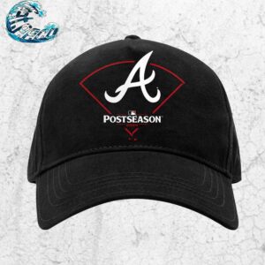 Official Atlanta Braves 2024 MLB Postseason Around The Horn Classic Cap Snapback Hat