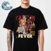 22 Caitlin Clark Indiana Fever Round21 2024 WNBA Rookie Of The Year Two Sides Print Unisex T-Shirt