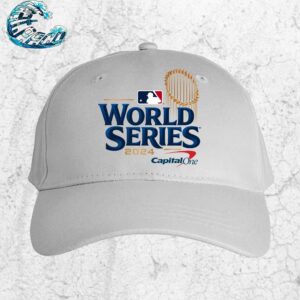 Official Logo MLB World Series 2024 Capital One Classic Cap Snapback Hat