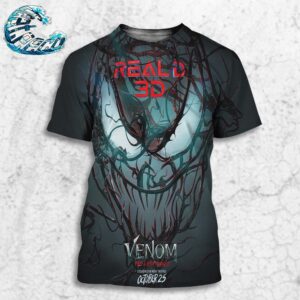 Official Reald 3D Poster For Venom The Last Dance Releasing Exclusively In Movie Theaters On October 25 All Over Print Shirt